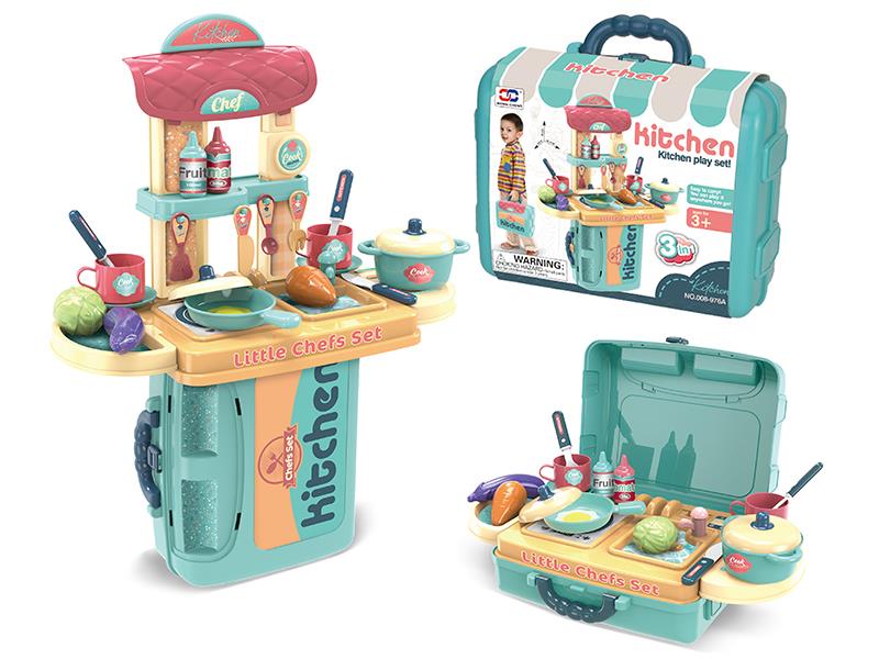 Kitchen Toys Suitcase