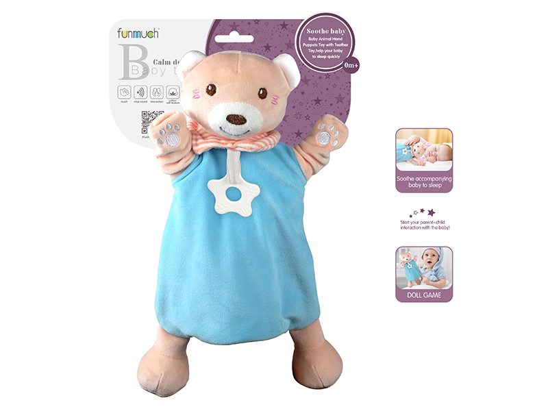Soothe Baby Toys Hand Puppet Bear