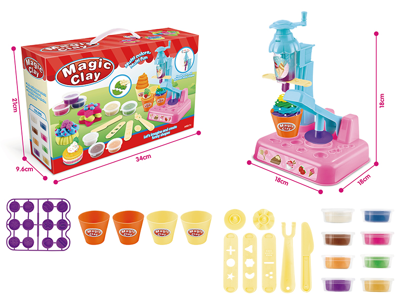 Ice Cream Noodle Play Dough Machine