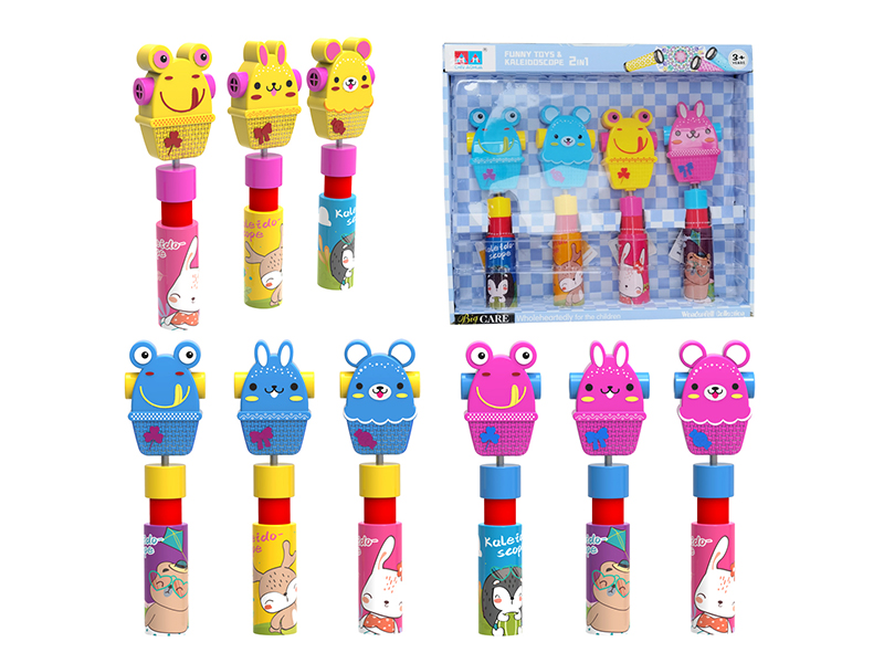 Animal BB Hammer +Kaleidoscope(4PCS)