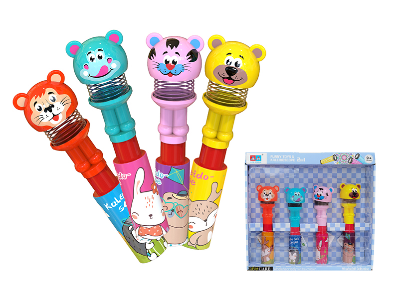 Spring Animal + Kaleidoscope(4PCS)