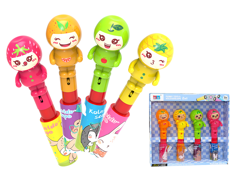 Dancing Fruit +Kaleidoscope(4PCS)