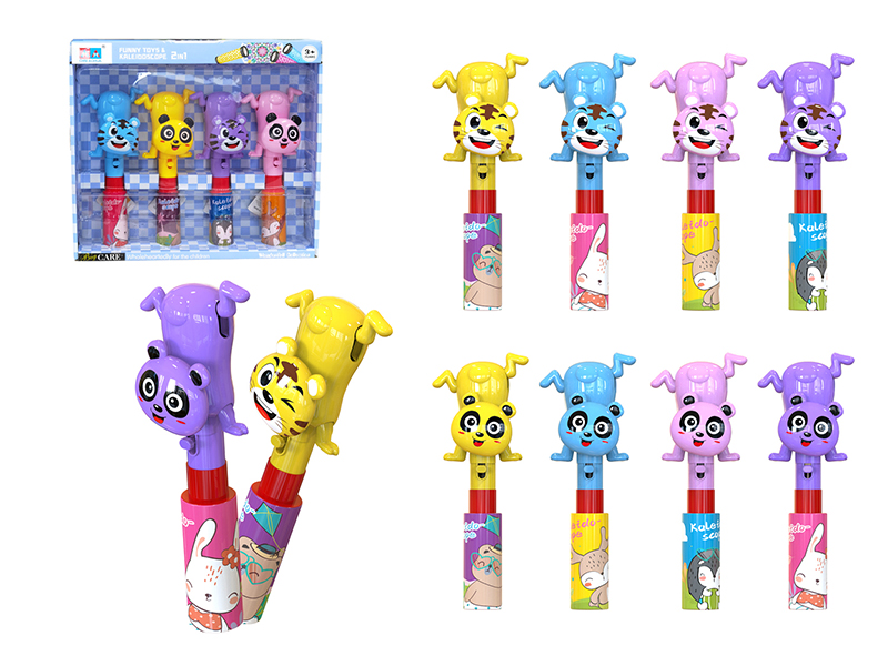 Funny Animal + Kaleidoscope(4PCS)