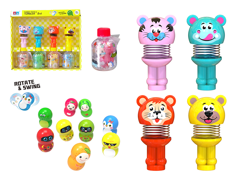 Spring Animal +Tumbler(4pcs)