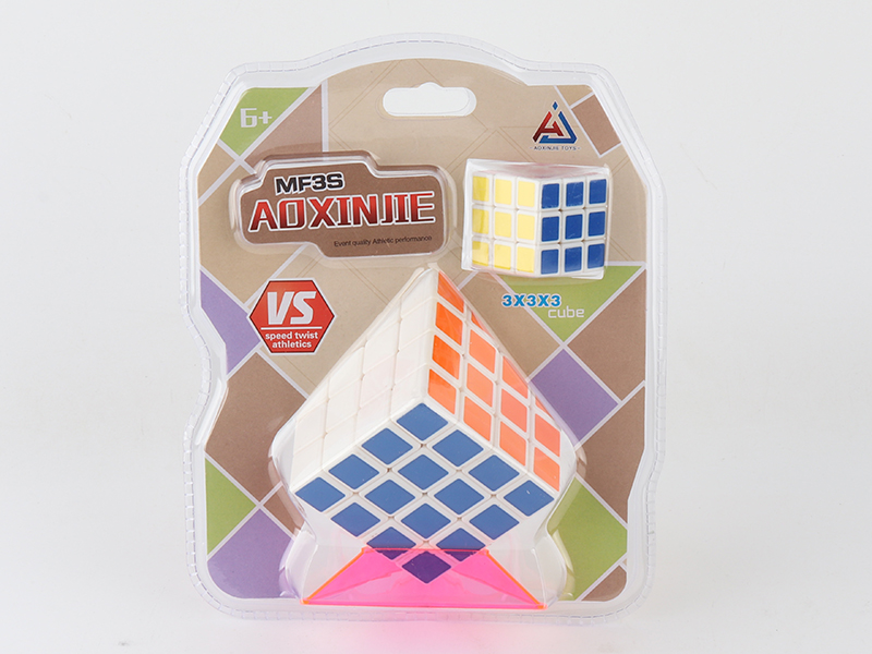 6.5cm Fourth Order Magic Cube + 3.3cm Magic Cube