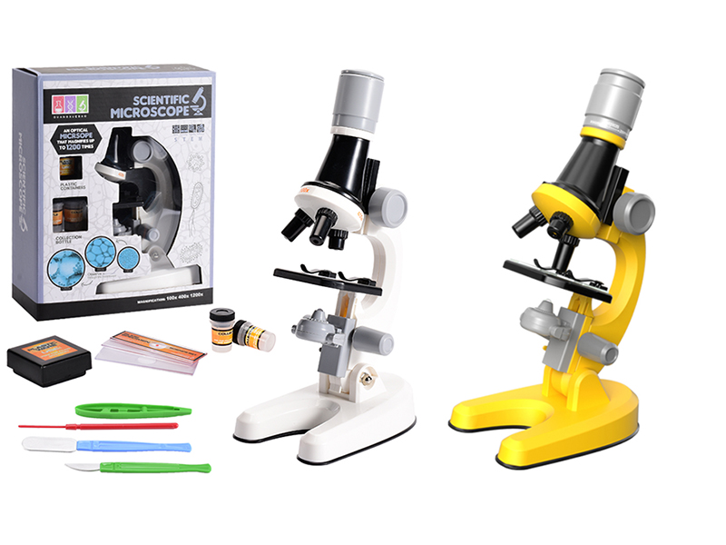 Microscope(White/Yellow )