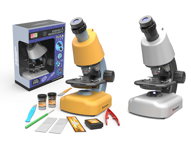 Microscope(White/Yellow )