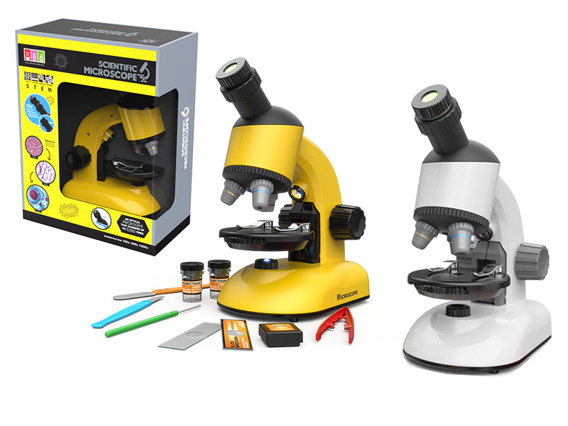 Rotating Microscope(White/Yellow )