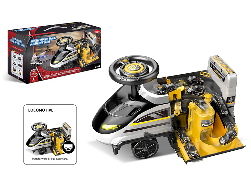 Slide Special Police High Speed Rail Adventure