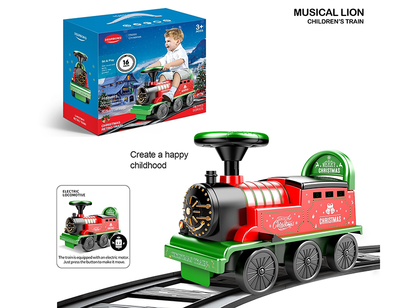 Christmas Retro B/O Rail Train