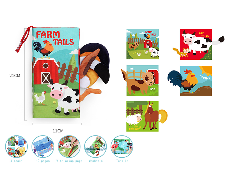 Farm Tails Cloth Book