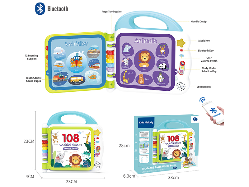 Blue-Tooth English Point Reading Book