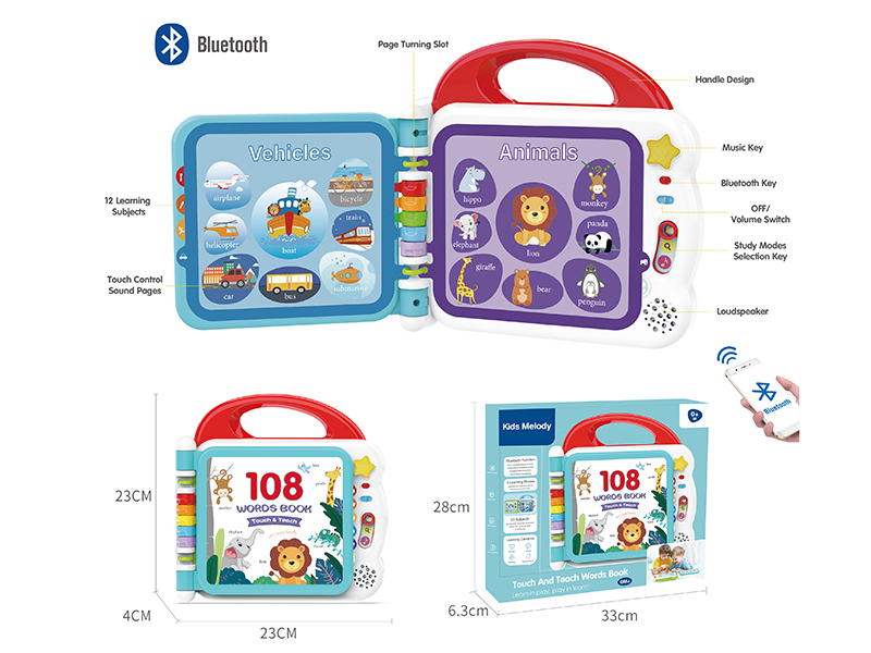 Blue-Tooth English Point Reading Book