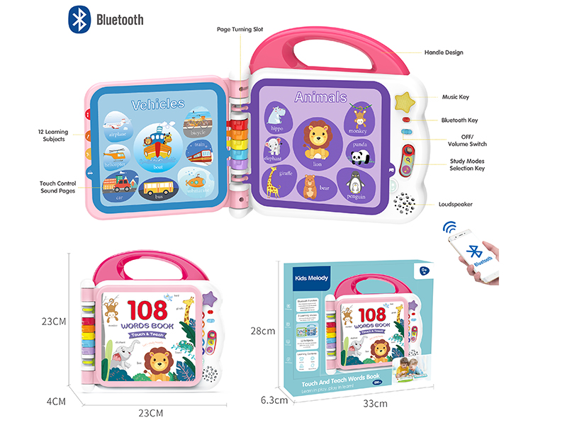 Blue-Tooth English Point Reading Book