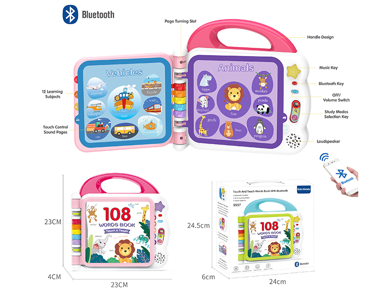 Blue-Tooth English Point Reading Book