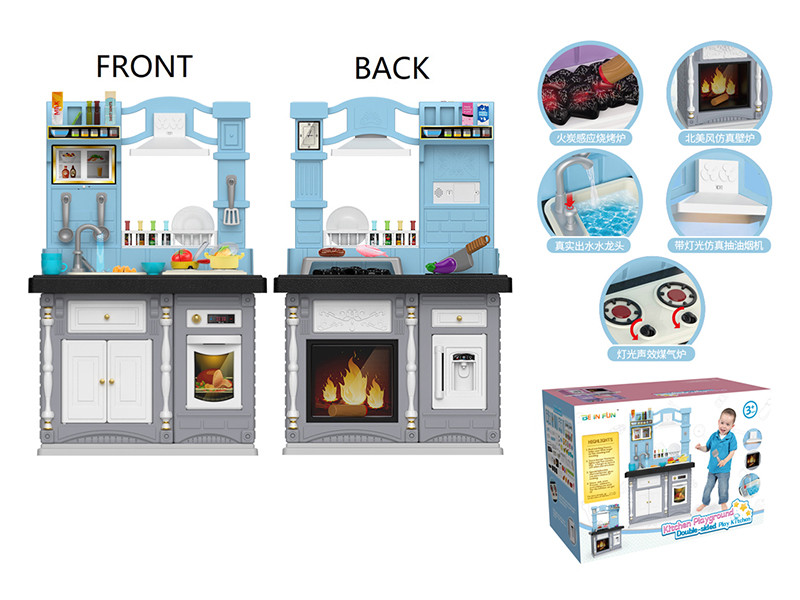 Luxury Multifunctional Double-Sided Kitchen