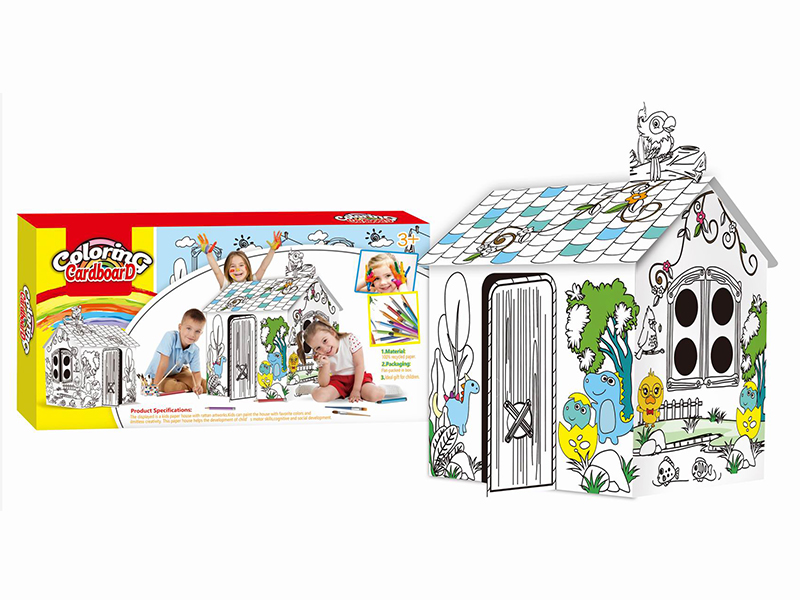 Creative Graffiti -DIY Jungle House (8 Water Color Pen)