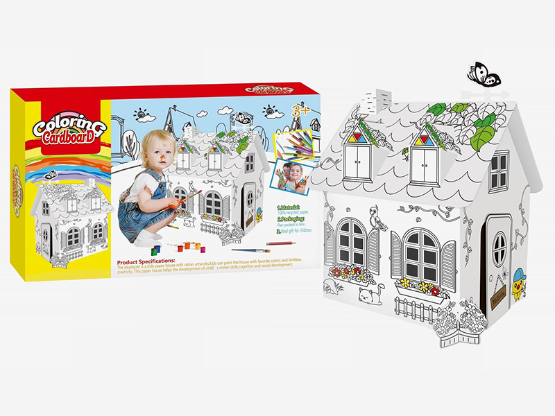 Creative Graffiti -DIY Villa (12 Water Color Pen)