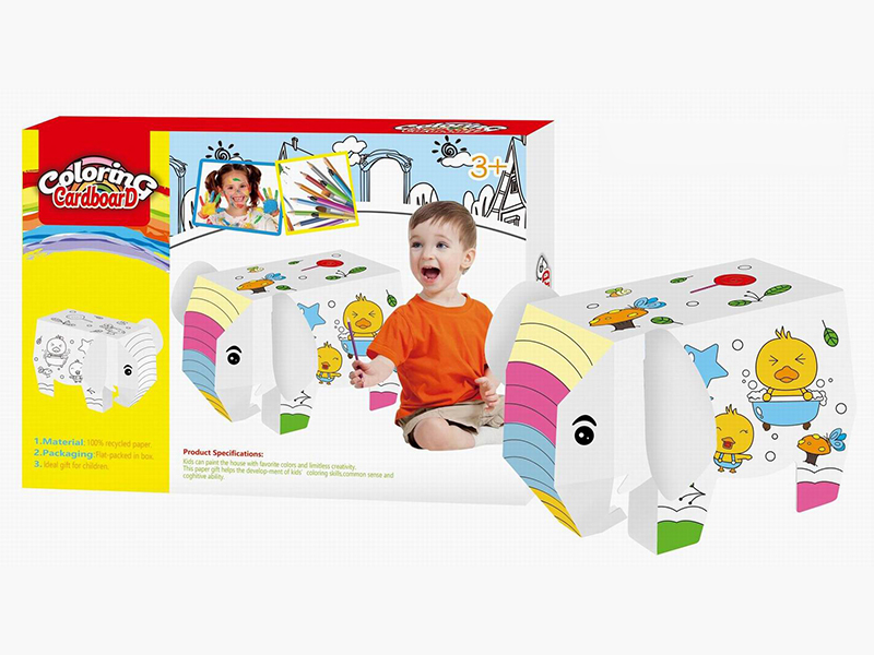 Creative Graffiti-DIY Elephant(12 Water Color Pen)