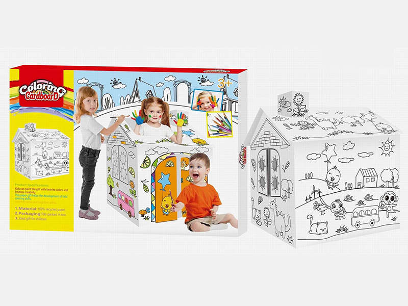 Creative Graffiti -DIY Baby House(6 Water Color Pen)