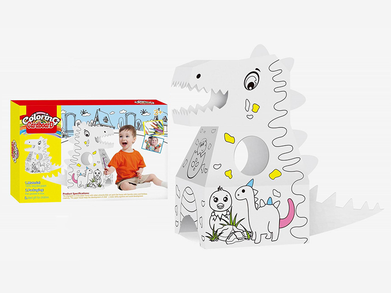 Creative Graffiti -DIY Dinosaur(6 Water Color Pen)