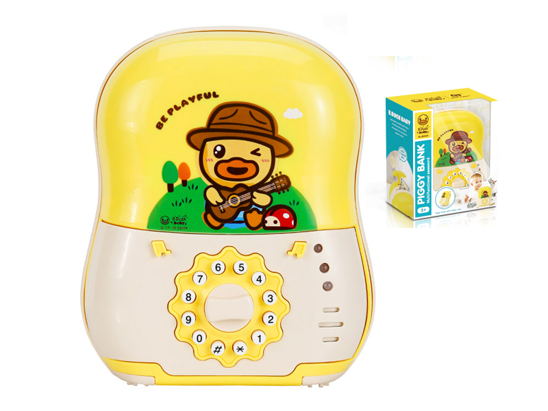 Yellow Duck Piggy Bank