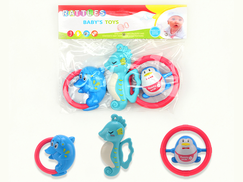 3pcs Baby Rattles