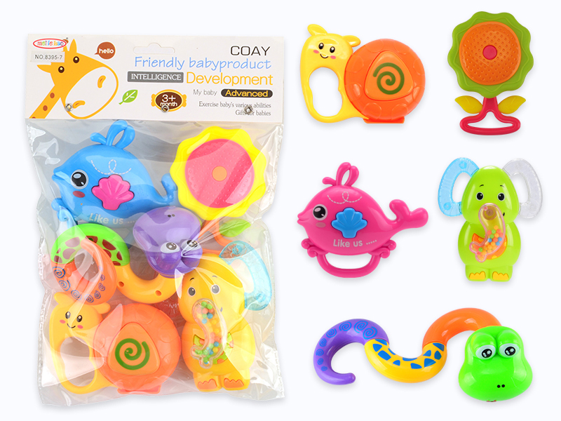 5pcs Baby Rattles