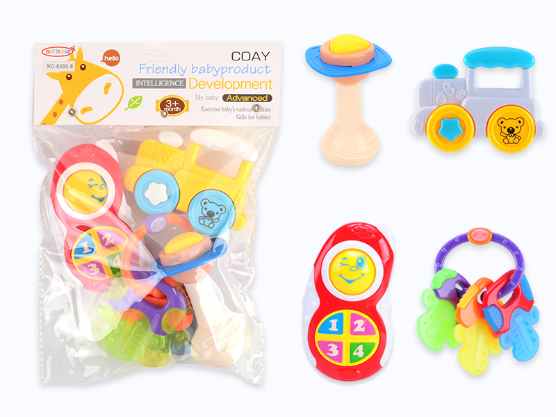 4pcs Baby Rattles