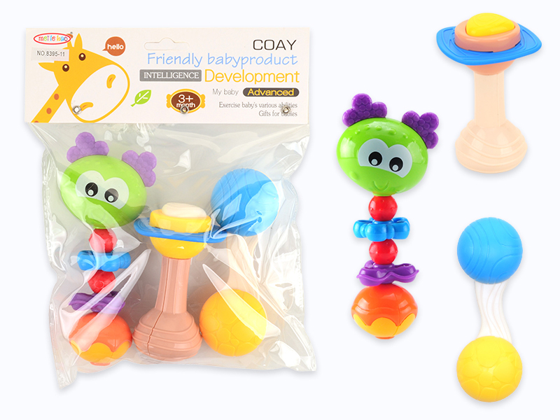 3pcs Baby Rattles