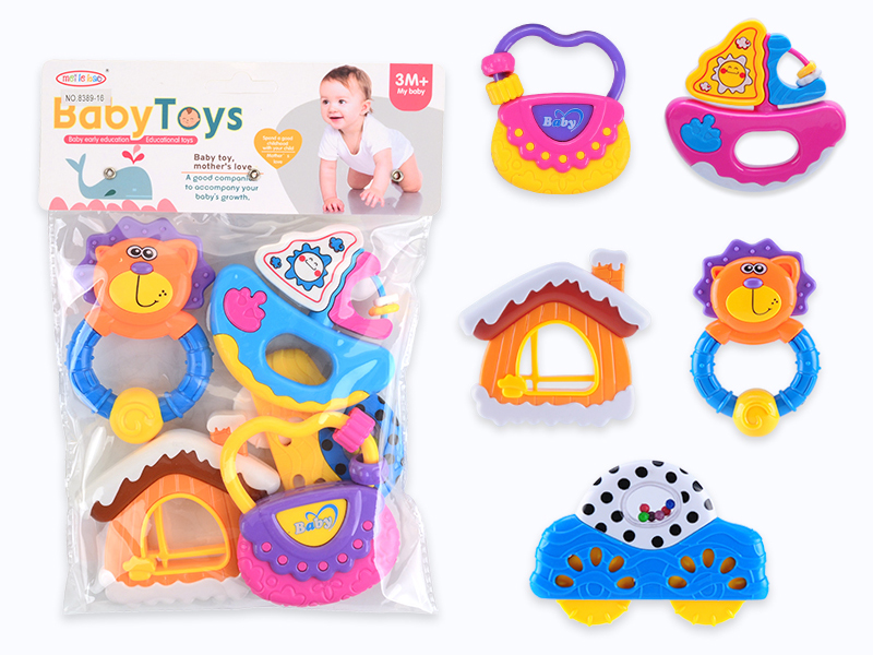 5pcs Baby Rattles