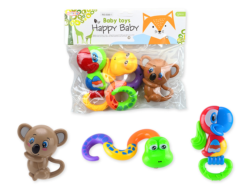 3pcs Baby Teether