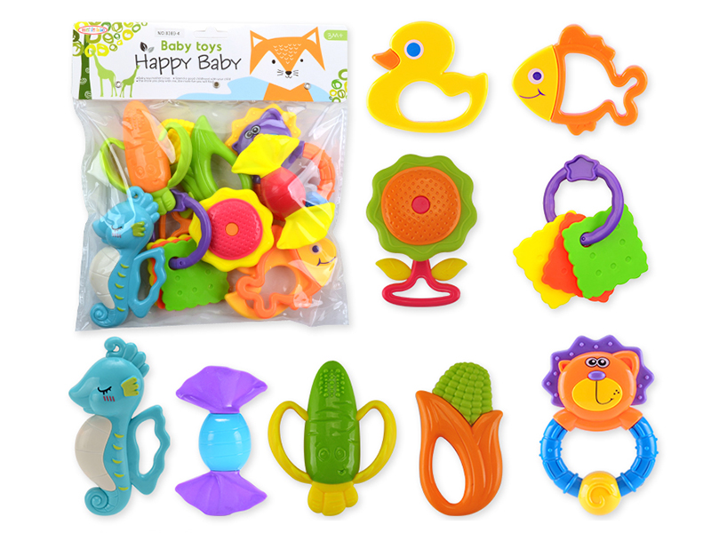 9pcs Baby Teether