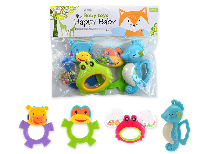 4pcs Baby Teether