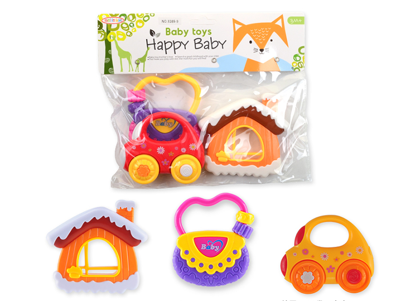 3pcs Baby Teether