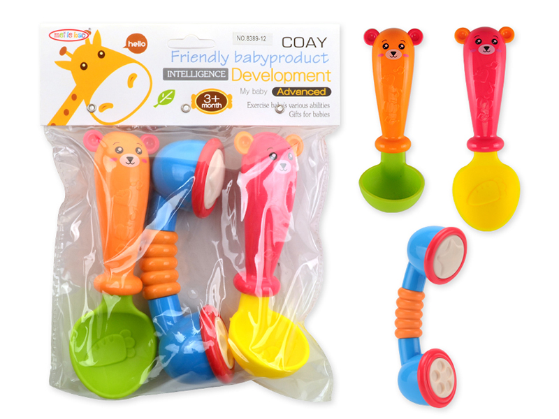 3pcs Baby Rattles