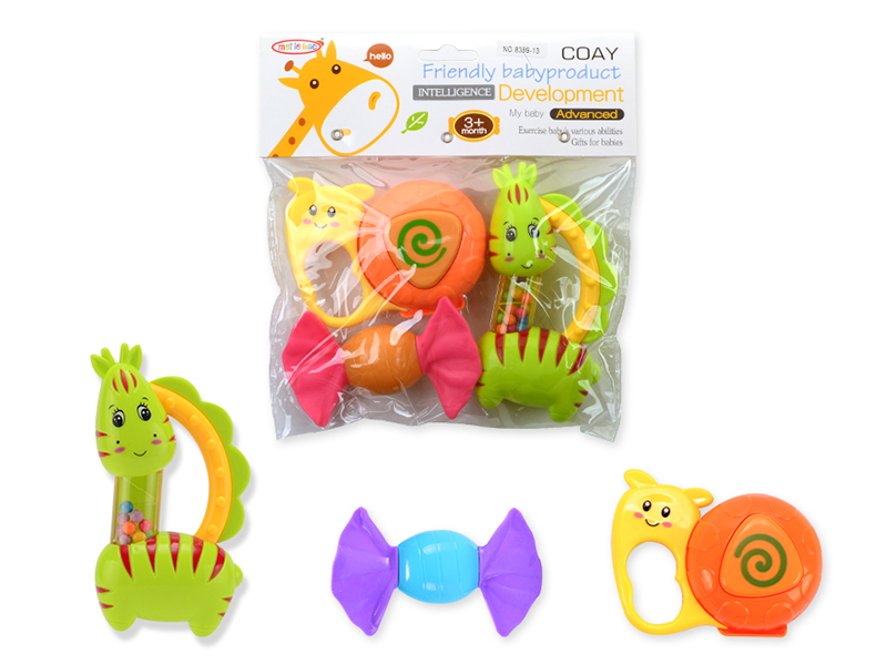 3pcs Baby Rattles