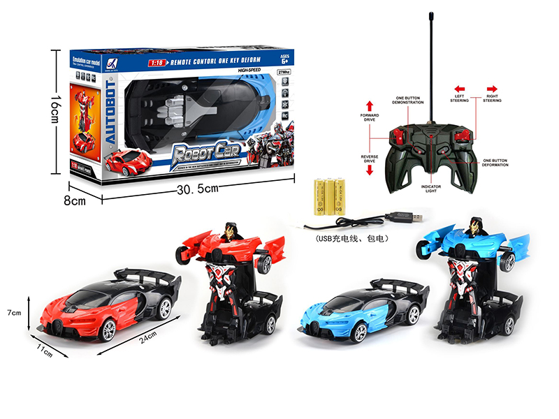 6CH Transformation  Remote Control Car