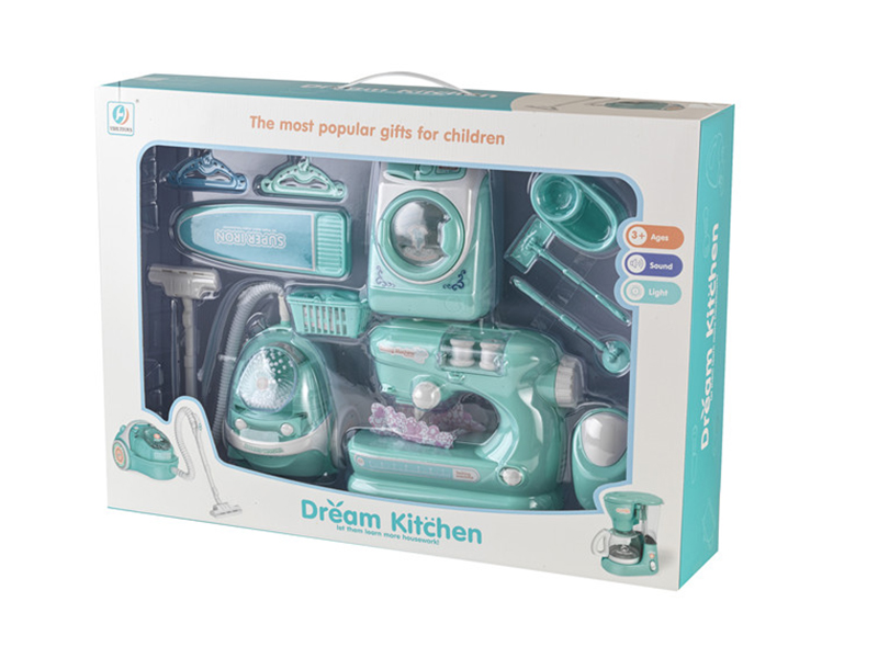 Washing Machine + Vacuum Cleaner + Sewing Machine