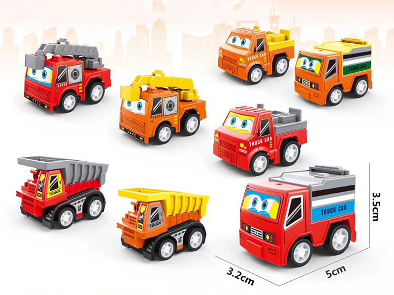 Pull Back Fire Engine