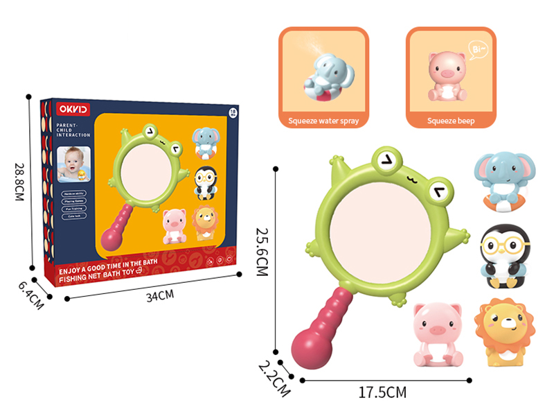 Fishing Net Bath Toy