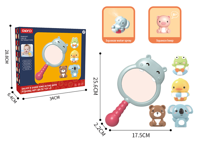 Fishing Net Bath Toy