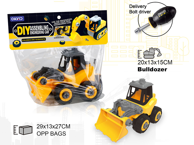 DIY Assembling Bulldozer