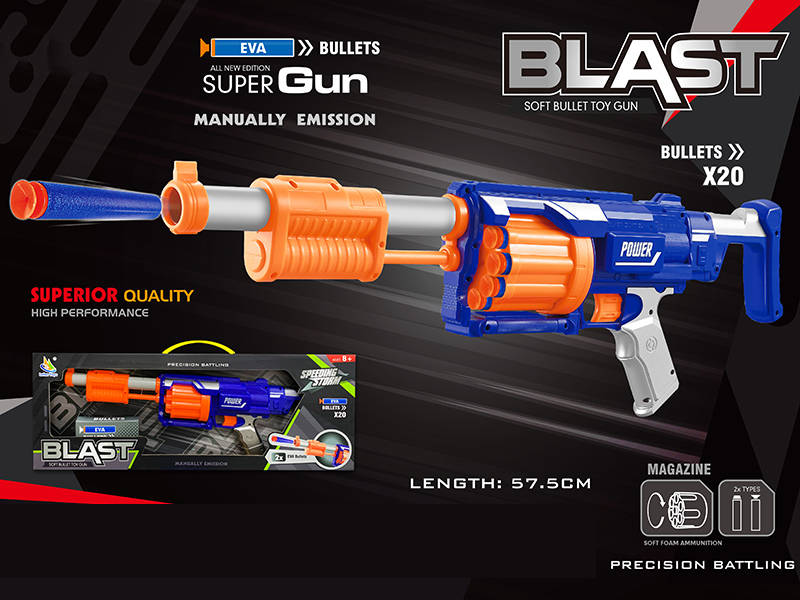 Manual Soft Bullet Gun