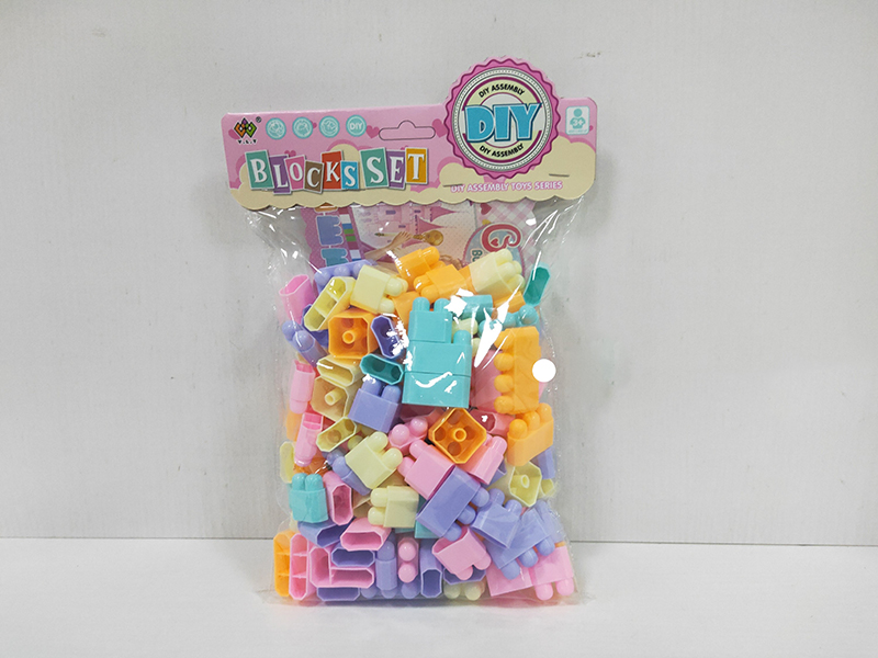 Pink Building Blocks 112pcs