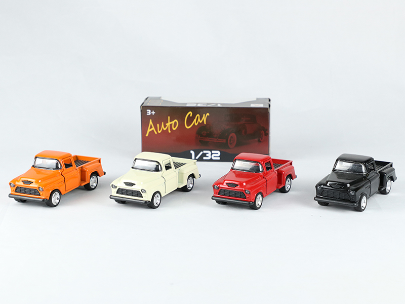 1:32 Alloy Pull Back Vintage Car Ford Pickup Sports Car
