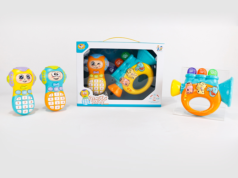 Face Changing Mobile Phone, Trumpet  2pcs