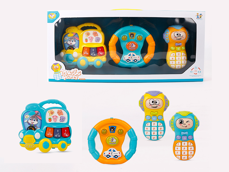 Car Electronic Organ,Mobile Phone ,Steering Wheel 3PCS