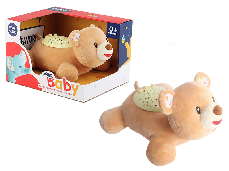 Plush Bear With Projection,Sound And Light