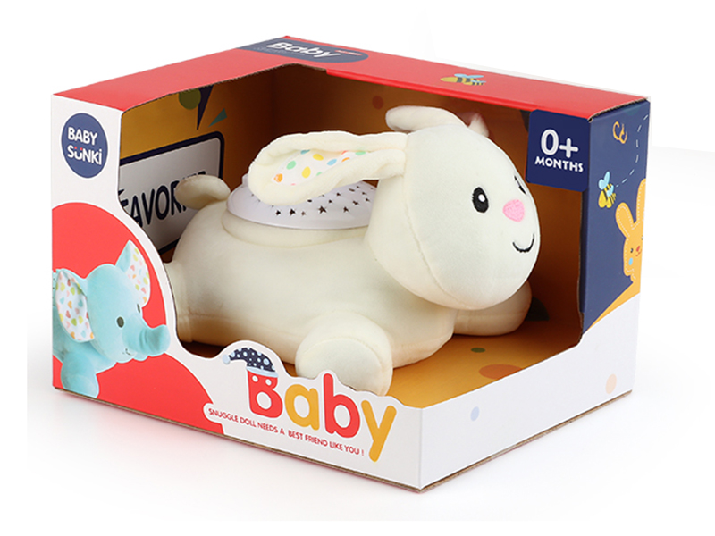 Plush Rabbit With Projection,Sound And Light